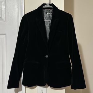 J.Crew velvet blazer